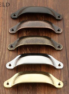 2Pcs 98*35mm Retro Ktchen Drawer Cabnet Door Handle Furnt