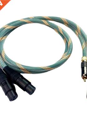 Audiophile Mcintosh RCA to XLR Male & Female Cable 4 Cor