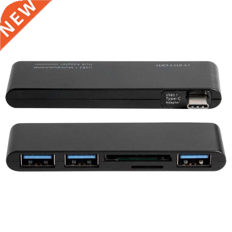 5 In 1 USB .0 Hub USB Splitter Converter 5Gbps SD/TF Card R