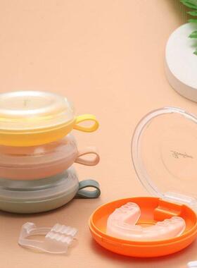 Orthodontc Dental Retaner Box Portable Partal Denture Sto