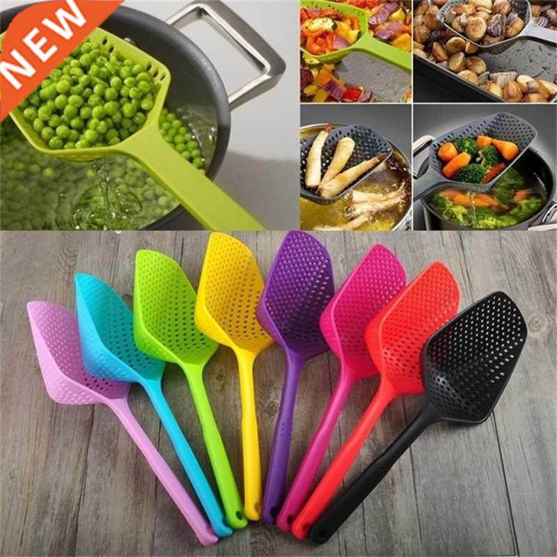 Kitchen Accessories Large Scoop Colander Pasta Heat Resistan