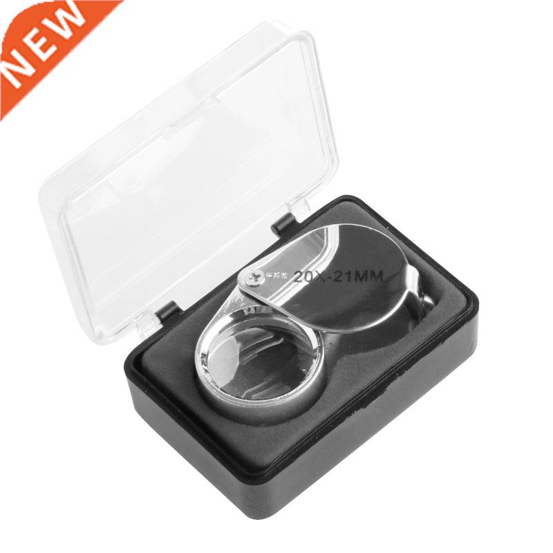 Mini Triplet Jeweler Eye Loupe Magnifier Magnifying Glass Je