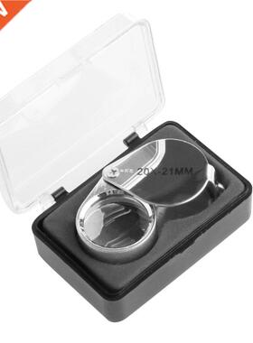 Mini Triplet Jeweler Eye Loupe Magnifier Magnifying Glass Je
