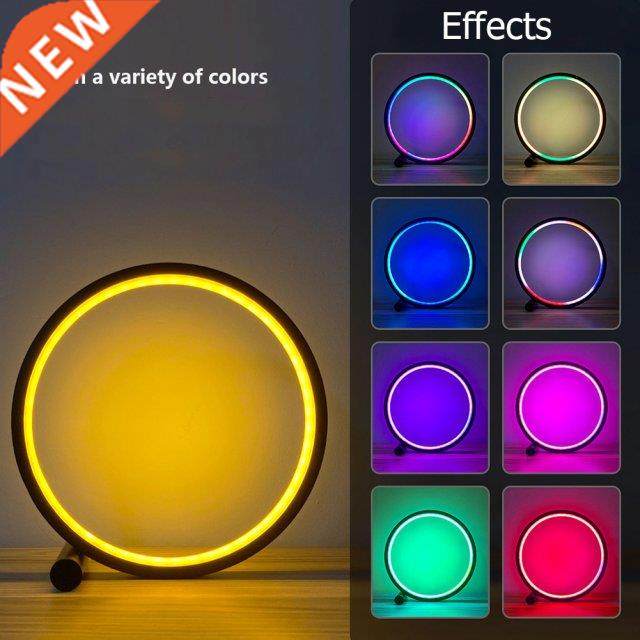 App Wire Remote Control Ring Lamp RGB Music Ambient Bedroom