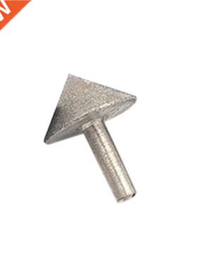 Electroplated Diamond 20-50mm Cone Chamfer Grinding Head Sto