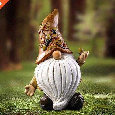 Outdoor Courtyard Dwarf Gnome Ornaments Garden Decoration Re