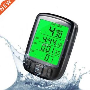 Cycling Digital Speedometer Computer Backli Bike Bicycle LCD