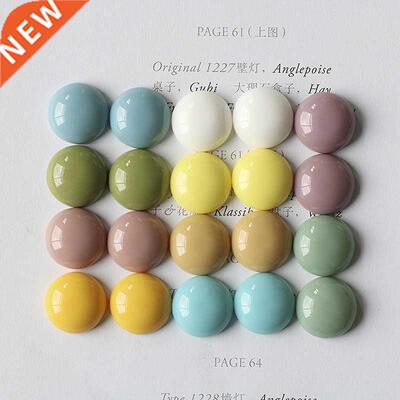 10PCS Cute Round Fridge Magnets Small Colorful Refrigerator