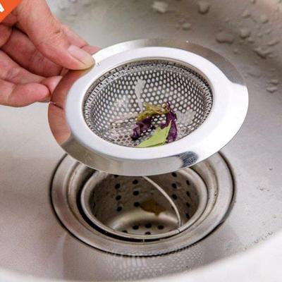 1PC Stainless Steel Mesh Sink Strainer Drain Stopper Filter