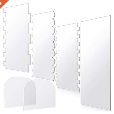 Cake Scraper Bakng  Tool Varety of Pattern Styles and S