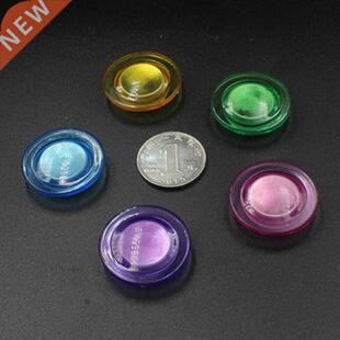 Peerless 10 PCS Strong Colored Magnetic Thumbtacks dia0