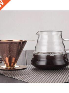 Pour Over Coffee Dripper Ultra Fine Micro Mesh Filter Strain