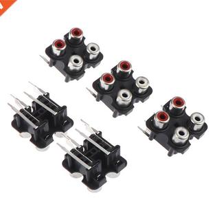 Hole lot 5Pcs RCA Jack Quality Pin High Stere New Female
