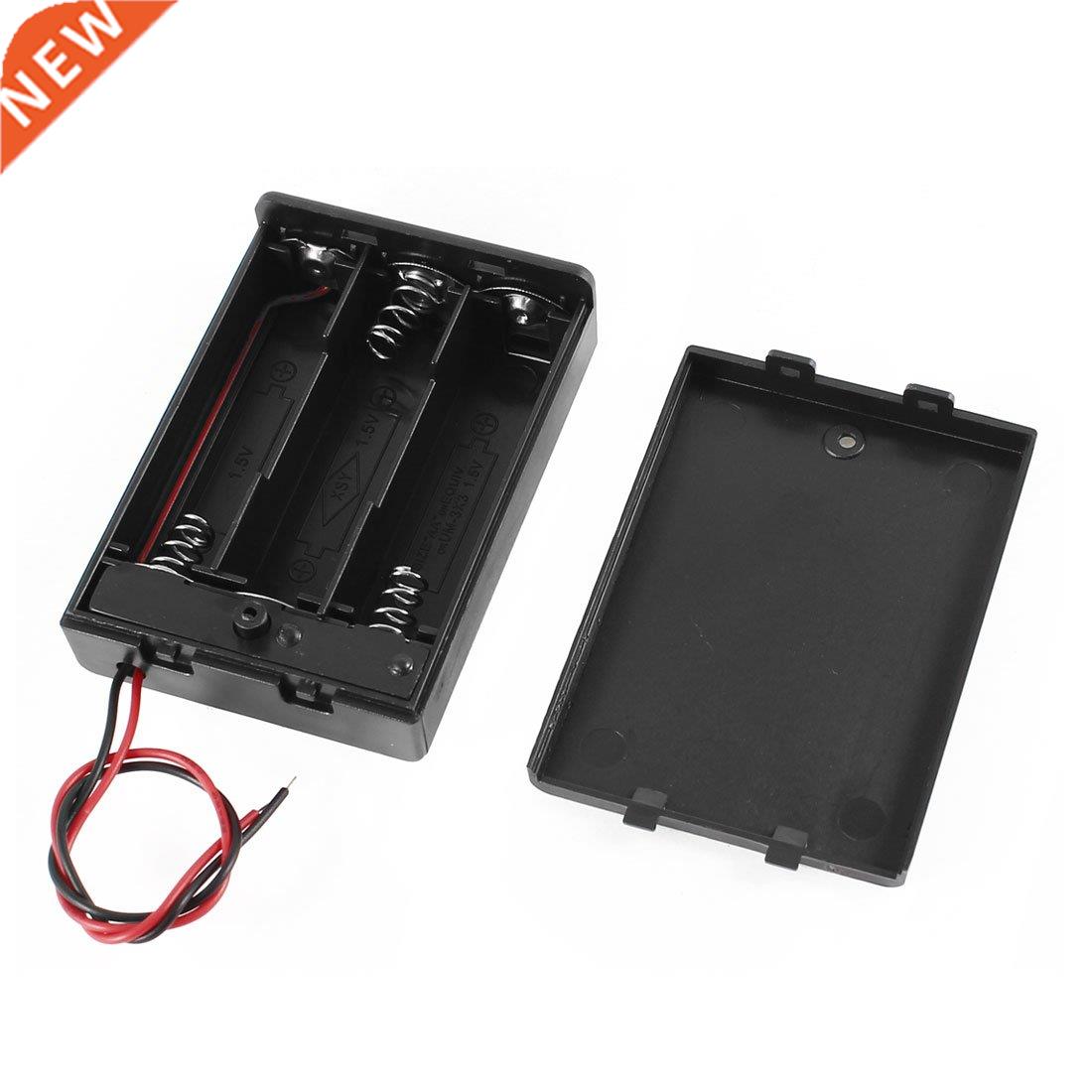 3 Pcs Wired ON/OFF Switch 3 x AA 4.5V Batteries Holder Case