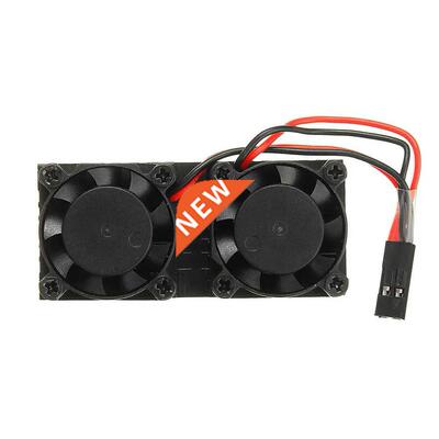 Car Dual Fan Motor Radiator Heatsink Attachment Dual Fan RAM