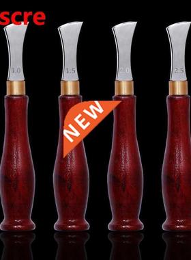 Leather Arch Edge Ebony Handle Creaser 1-2.5mm Leather Craf