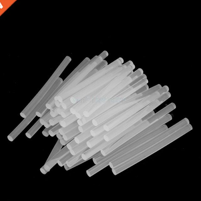 50PCS Bulk 100mmX7mm Hot Clear Melt Glue Adhesive Sticks For