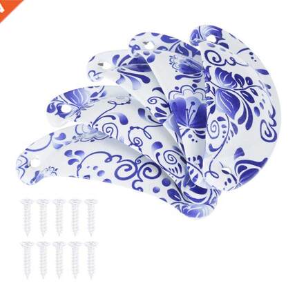 5Pcs Antique Alloy Shell Pull Retro Metal Cabinet Furniture