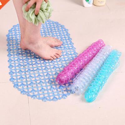 Plain Oval Non-slip Mat Bathtub Bath Mat PVC Bathtub Safety