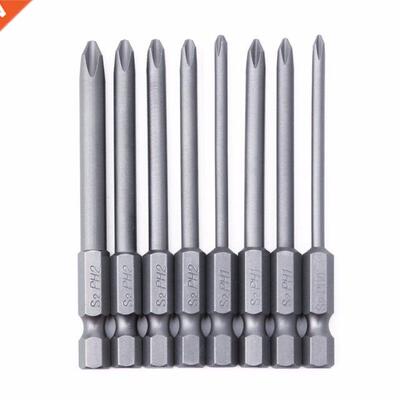 Alloy Steel 8 Sizes Magnetic Cross Head Screwdrivers 75mm Le
