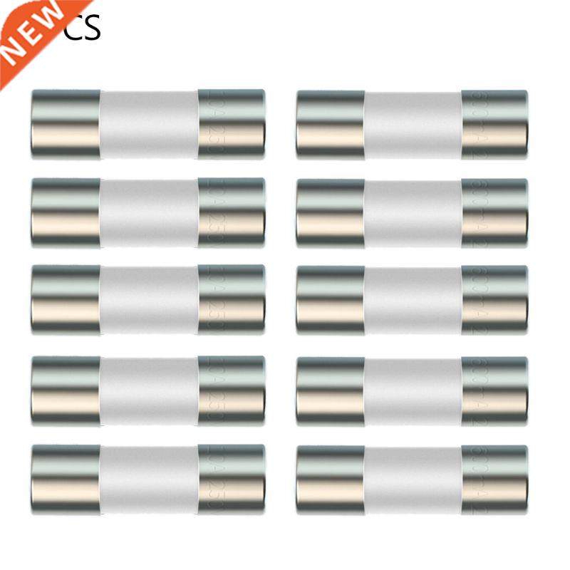 20pcs/10pcs Ceramic Fuse For Multimeter Instrument 600mA 10A