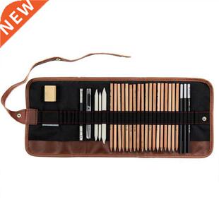 Sketch Kit 29-Piece Complete Artist Kit Includes Graphite Pe