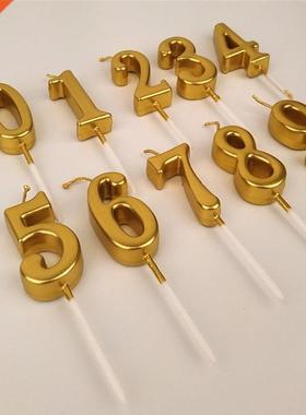 Number Candles Gold Number 0 1 2 3 4 5 6 7 8 9 Birthday Cand