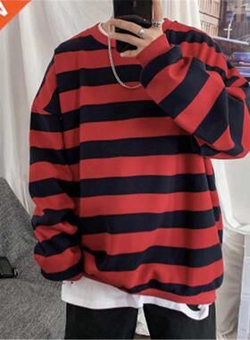 2022 Spring Men Classic Striped Hoodies Mens Hip Hop Sreetwe