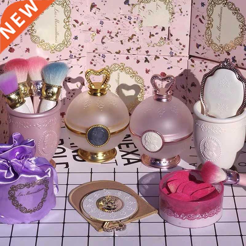 High Crown Gold Makeup Face Cheek Powder Containers Pot Luxu
