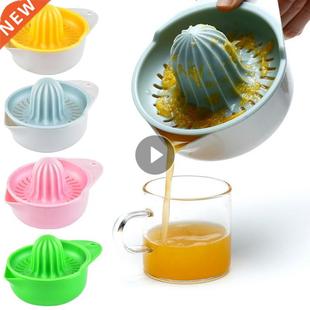 Manual Juicer Plastic Tos Orange Citrus Kitchen Portable