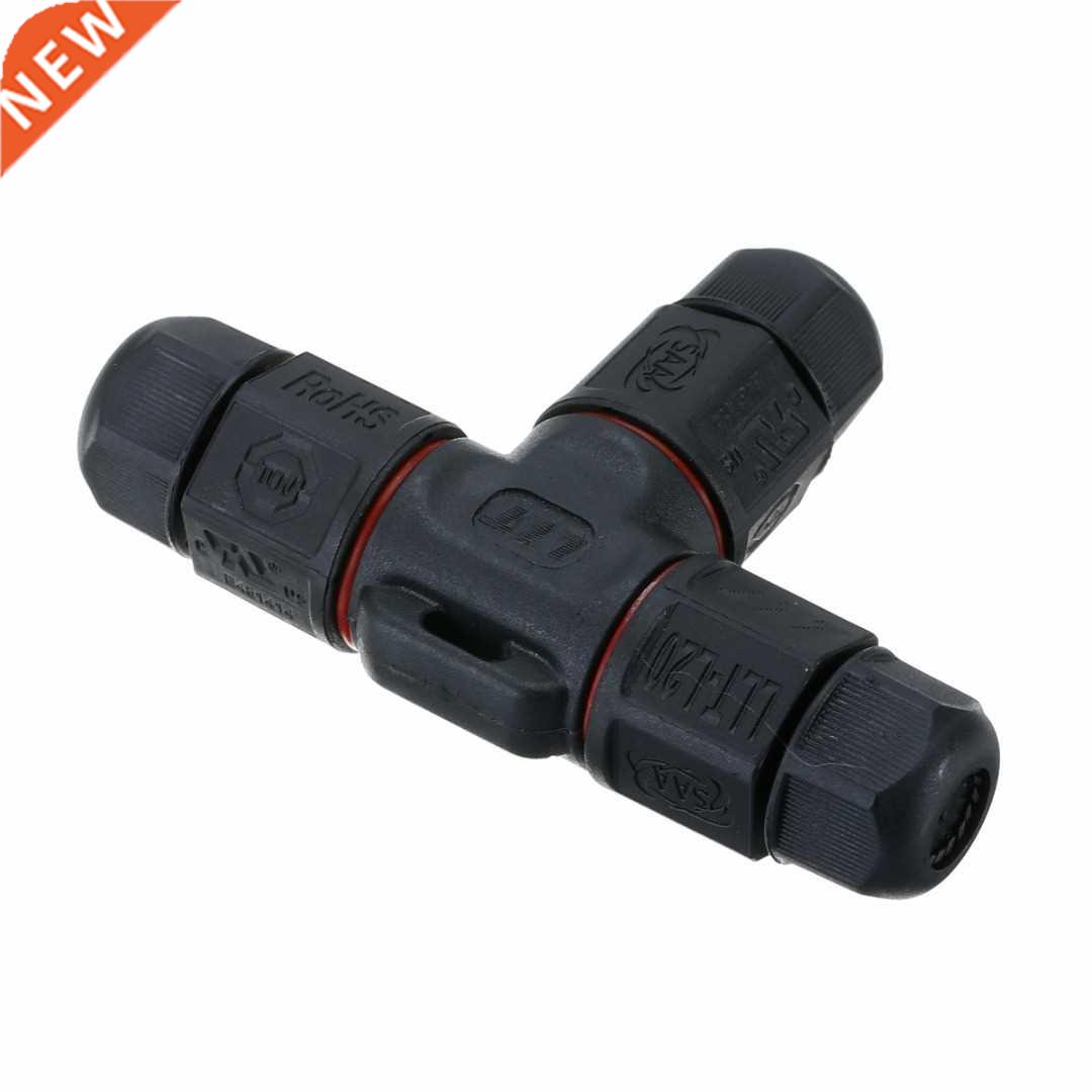 IP67  Pin Cable Connector 220V-80V Solar Garden Junction M