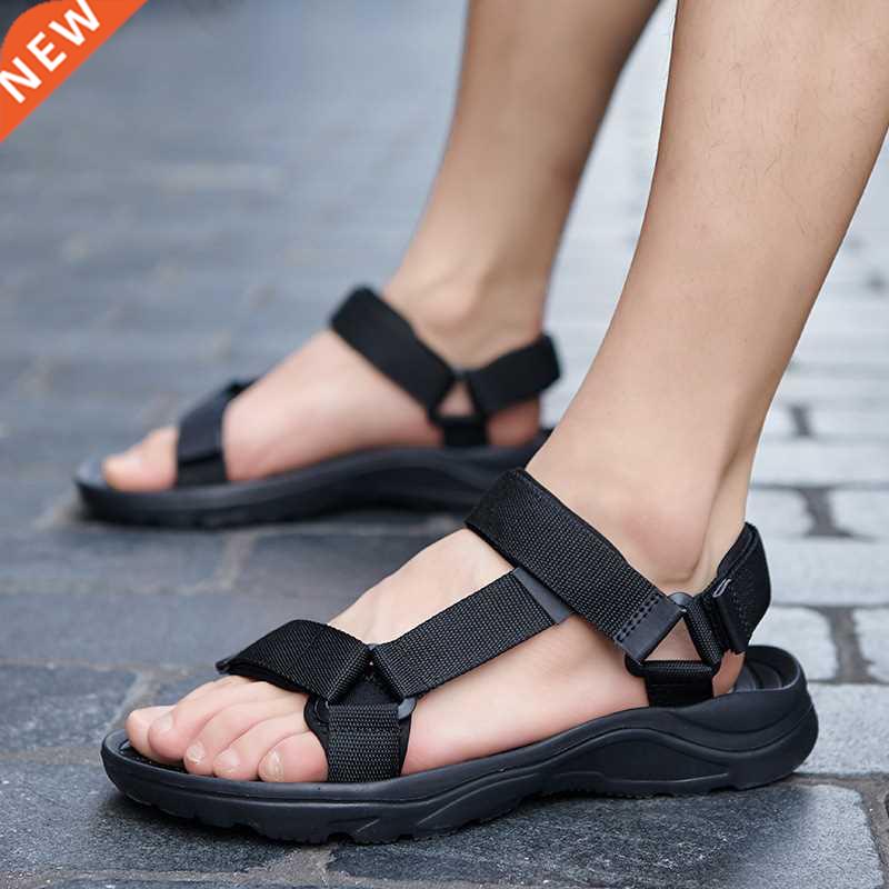 Men Summer Gladiator Beach Sandals 2021 New Roman Style Plat