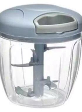 Food Chopper Manual Hand Pull Large 5 Blades Small String Sp