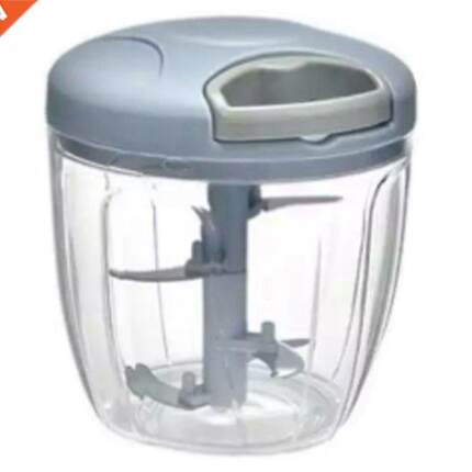 Food Chopper Manual Hand Pull Large 5 Blades Small String Sp