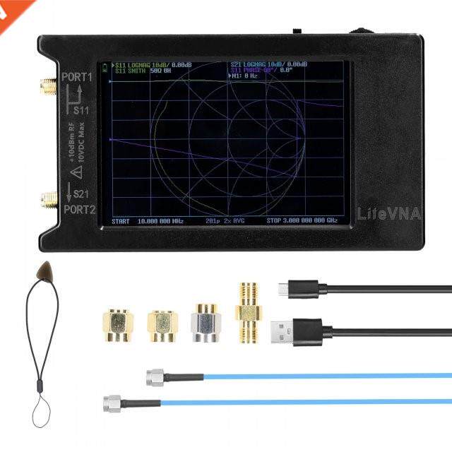 50kHz-6.3GHz LiteVNA64 Vector Network Analyzer HF VHF UHF An