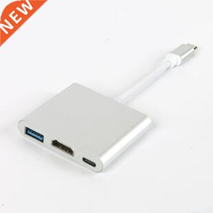 Thunderbolt 3 Adapter USB Type-C Hub HDMI Compatible 4K Supp