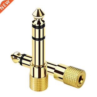 Jack 6.5 6.5mm Male Plug to .5mm Female Connector Headphon