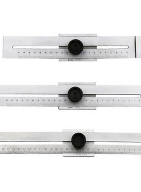 0-200/250/300mm Woodworking T type Scriber Marking Gauge Rul