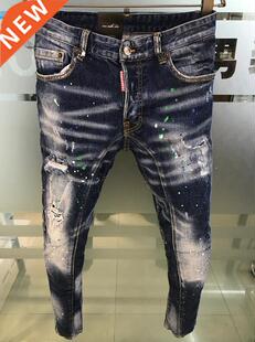 classic Dsquared2 WOMEN 2021 Jeans Authentic Men Rip NEW