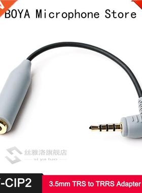 BOYA BY-CIP2 Microphone TRS to TRRS Adapter Cable for iPhone