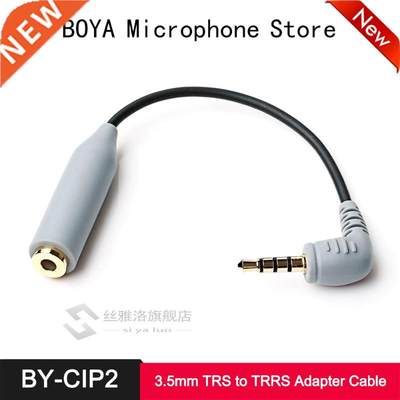 BOYA BY-CIP2 Microphone TRS to TRRS Adapter Cable for iPhone