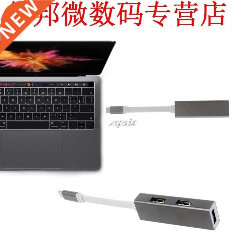 Type-C To USB .0+USB-C Hub 4 Port USB Hub Charging Cable Z0