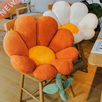Ins Flower Pillow Office Chair Lumbar Back Cushion Cute Plus