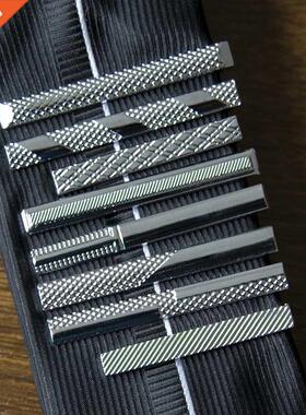 Tie Clip Bright Chrome Stainless Steel Jewelry Necktie Clips