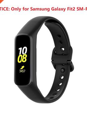 For Samsung Galaxy Fit 2 SM-R220 Soft Silicone Strap Wristba