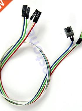 Case DeskATX Power On Reset Switch Cable With HDD LED Lig