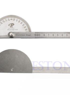 G8DA Stainless Steel 180 degree Protractor Angle Finder Arm