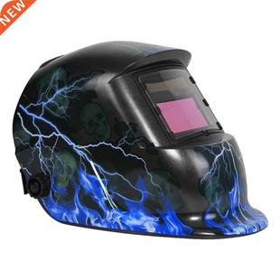 Auto Darkening Mig Arc Tig Battery Helmet Solar Welding