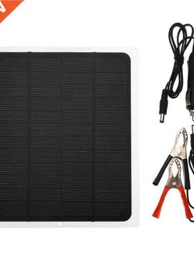 Protable Car Solar Panel Charger Kit Outdoor Emergency Elect