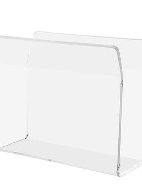 Acrylic Napkin Holder Space Saving Napkin Rack Tissue Box Pa